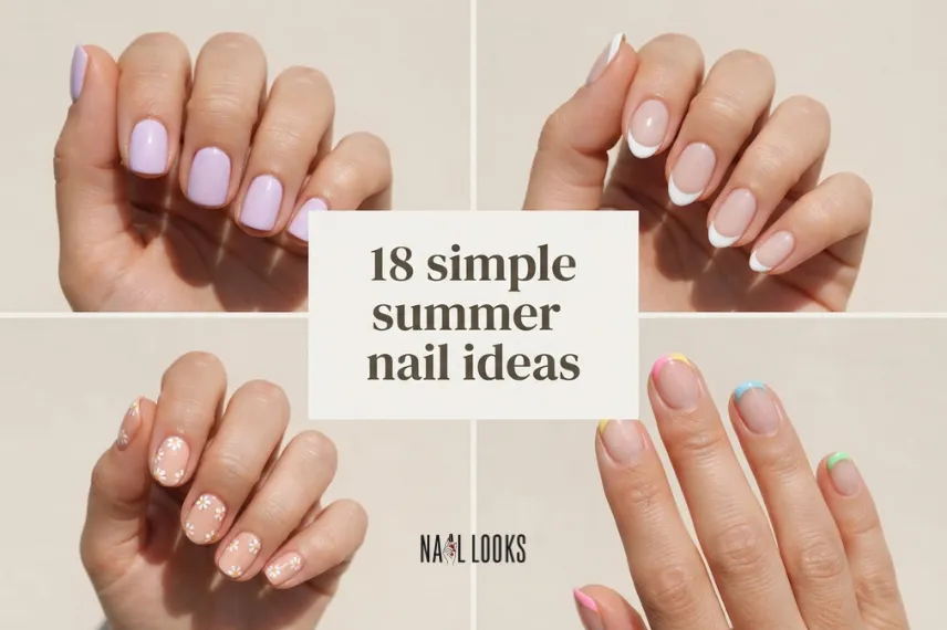 Simple Summer Nails You Will Want to Copy This Season