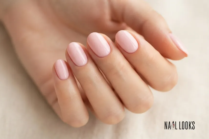 Soft Pink Italian Manicure