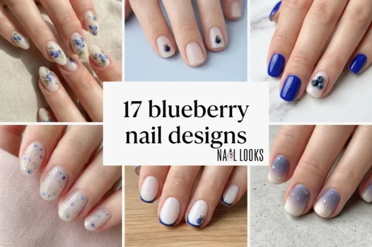 17 Blueberry Nail Designs