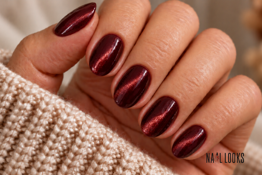 Burgundy Cat-Eye