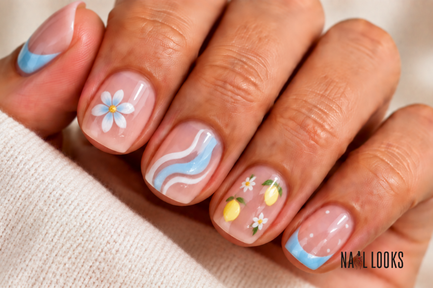 Mix-and-Match Summer Nails