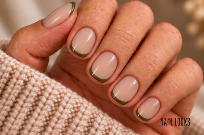 Olive French Tips