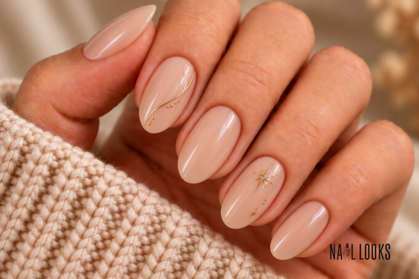 Sheer Nude With Tiny Details