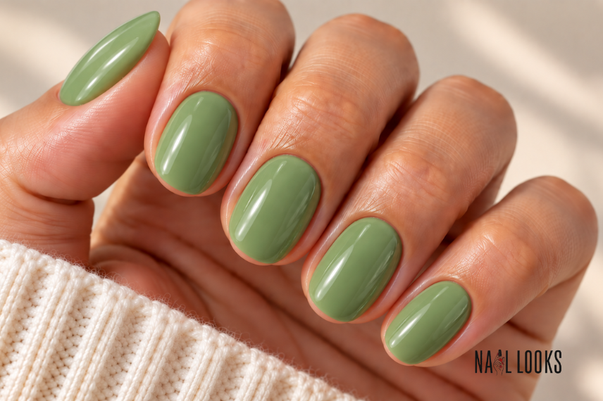short green summer nails