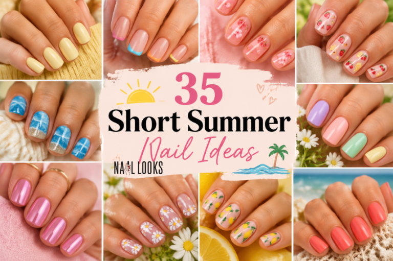 short summer nail ideas for a fresh manicure
