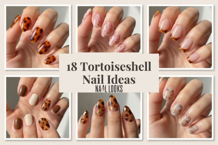 Tortoiseshell Nail Ideas