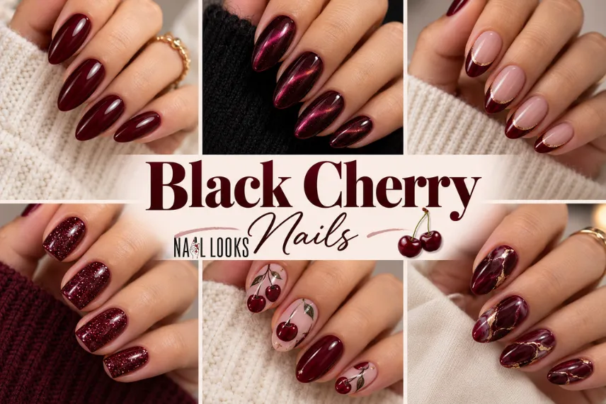 Black Cherry Nails for 2026