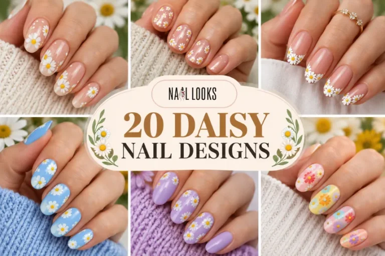daisy nail designs from minimal to bold